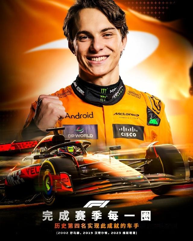 梅赛德斯翻盘哈斯车队，皮亚斯特里惊艳四座